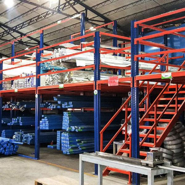 Cantilever Rack Para Produtos Longos Cantilevered Rack Mezzanine Armazém Armazém