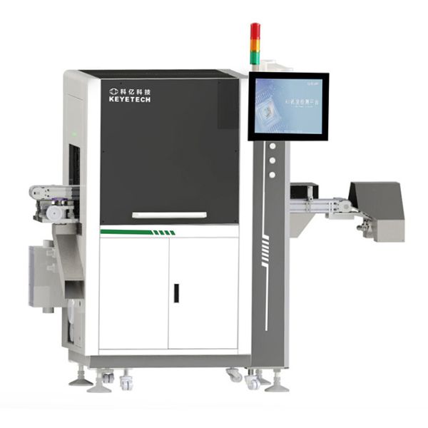 AI Vision Inspection Machine High Speed 0.1 Mm Precision For Automated Cap Closure Lid