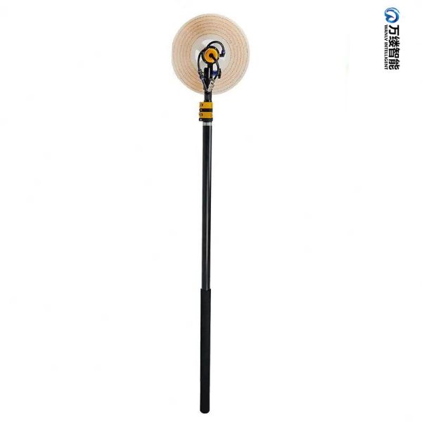 Retractable Solar Panel Nylon Rolling Brush for Cleaning Physical Cleaning Principle