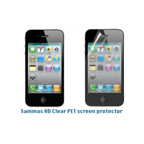 iPhone HD clear PET Screen Protector, 100% Bubble-free,Anti-oil, high transparen