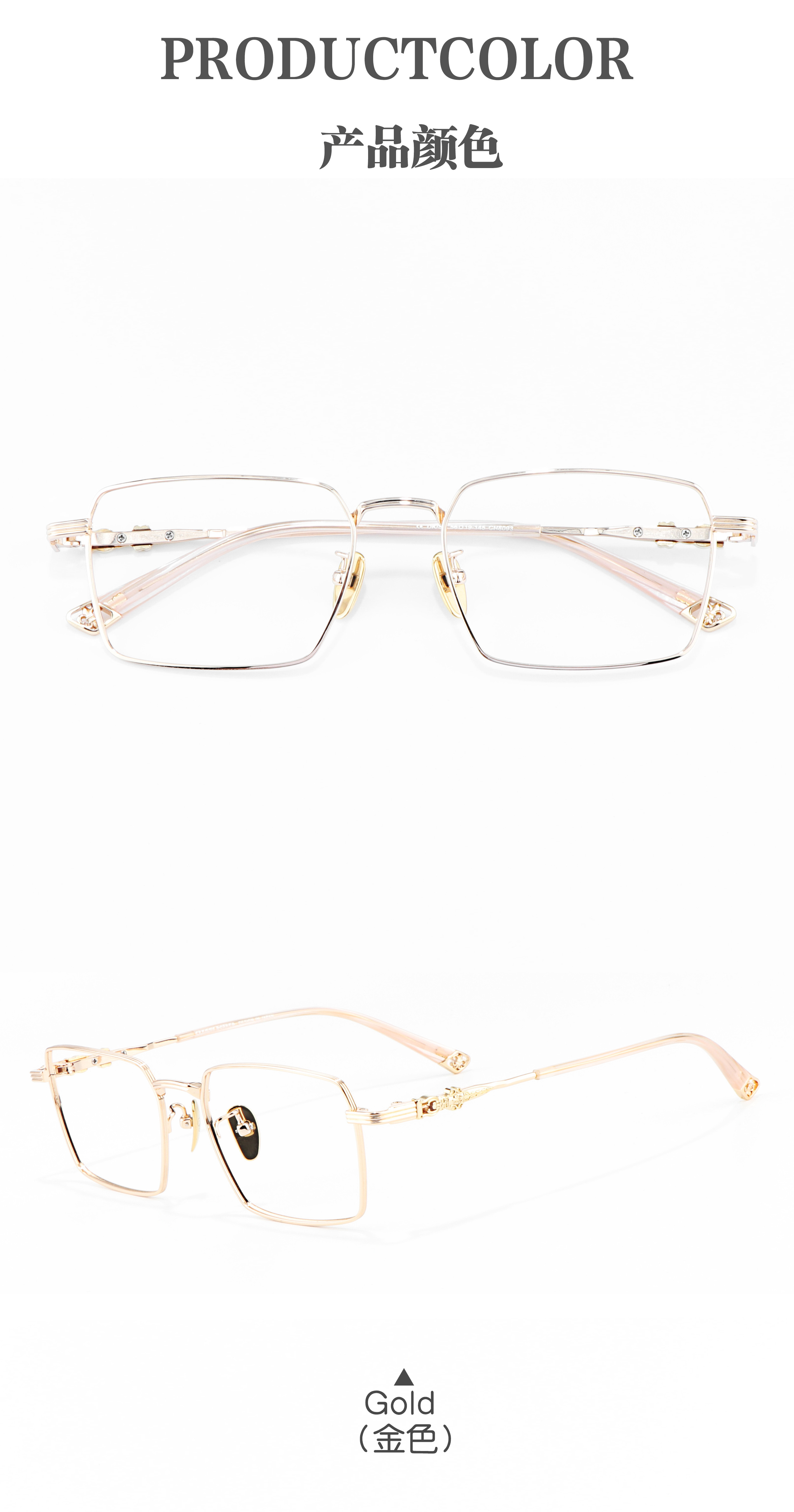 Titanium Eye Glass Y2k Luxury Brand Optical Prescription Presbyopia Multifocal Women's  Fashion Designer Reading  Women Glasses