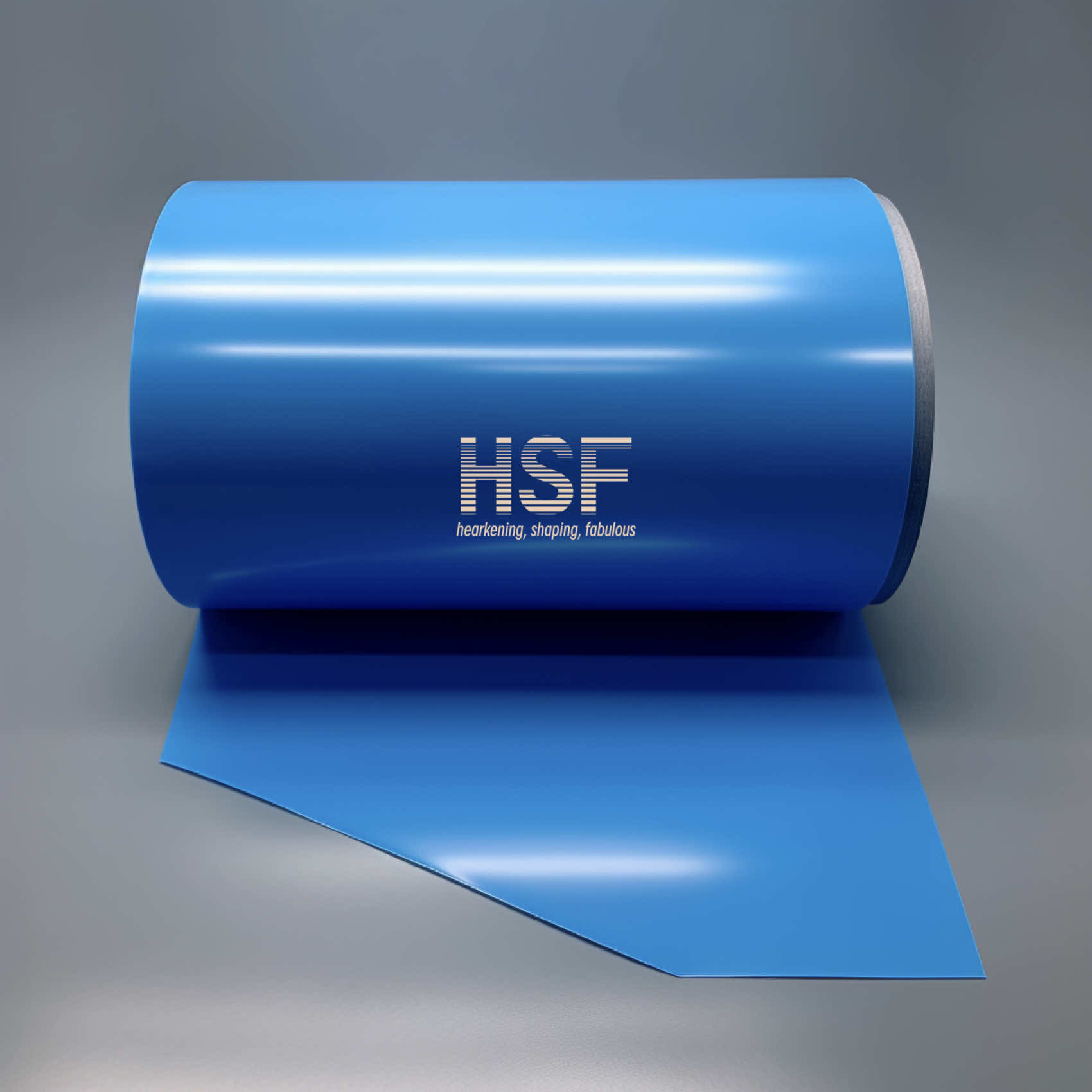 Прозрачная голубая MOPP пленка 75 микрон