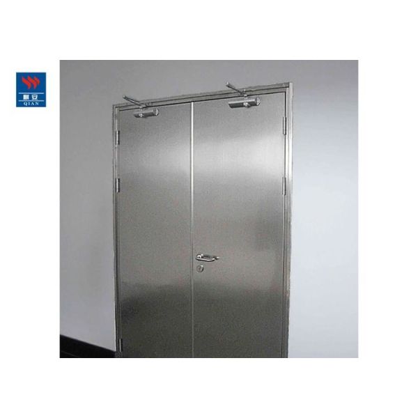 Дверь безопасностью двери качания нержавеющей стали расклассифицированная огнем двойная усиленная