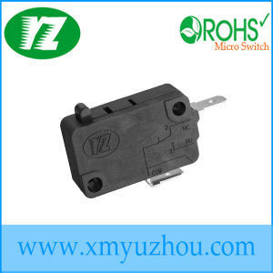 Push-Button 16A Quick-Connect Spst-Nc Micro Switch for Temperature Environments