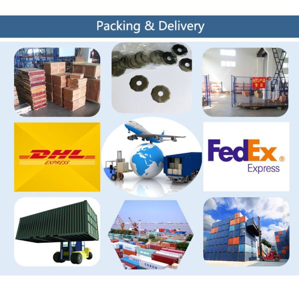 TCT Круговые режущие лезвия ножей гофрированная коробка резка 230*110*1.1Мм