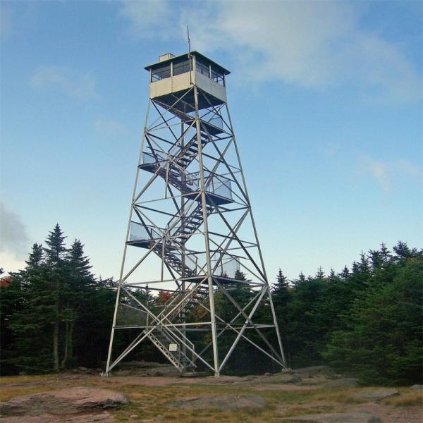 格子型角型鋼筋プラットフォーム 警備塔 山林展望 火災監視塔