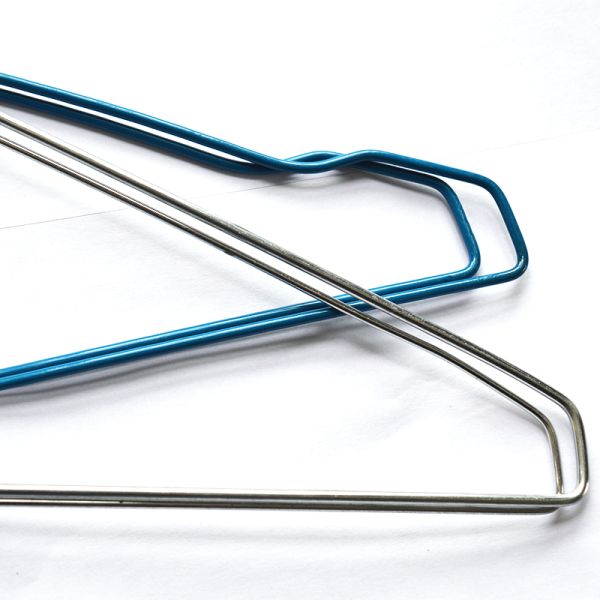 Dry Cleaning Disposable Laundry 2.2mm Galvanized Wire Hangers