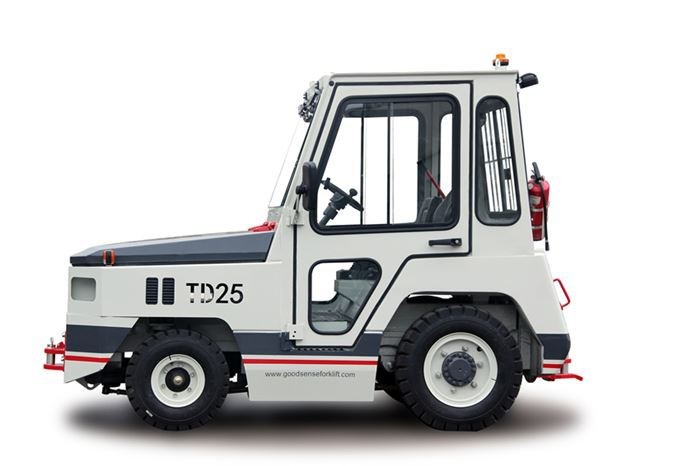 Goodsense 2.5 Ton Electric Baggage Tractor With Automatic Transmission And Steel Cabin