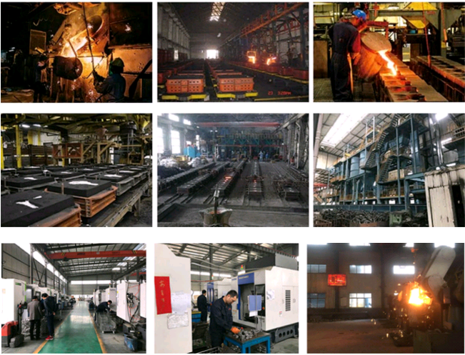 Power Transmission Parts Ductile Cast Iron Gearbox Housing Casting ISO9001