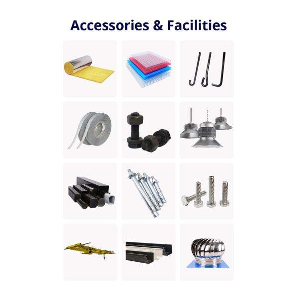 Customizable Prefabricated Steel Structure Warehouse Workshop Industrial Commercial Building