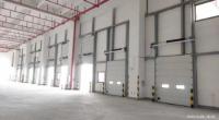 Insulated Industrial Sectional Doors RAL9006 / RAL9002 Color For Warehouse