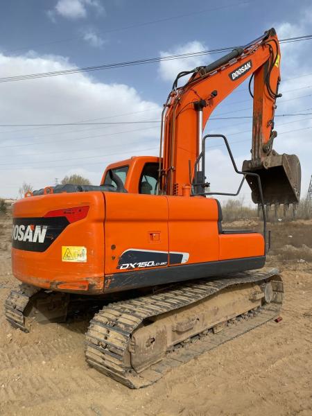 Buy Doosan DX150-9C Excavator with 0.58 m3 Bucket Capacity and 15000 KG Machine Weight