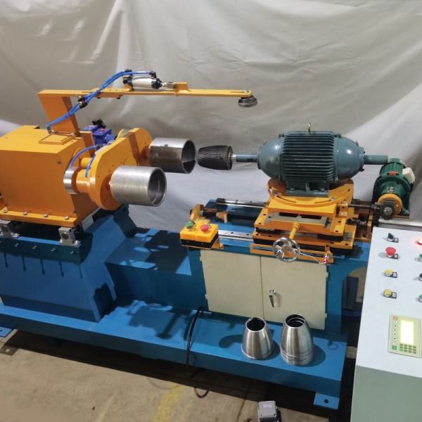 Vertical Cookware Polishing Machine For Stainless Steel Kettle Burnishing