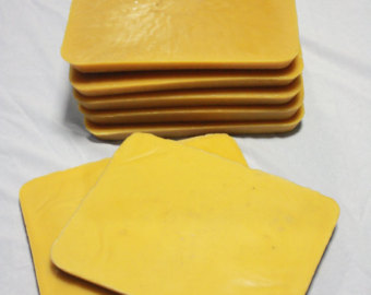 Oxidation Resistance Light Yellow Pure Beeswax Blocks For Lipstick Hair Oil