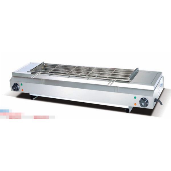Electricity Or Gas Powered Smokeless Barbecue Oven Focal Point For Cooking Together