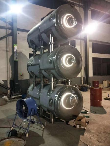 500L Horizontal Stackable Bright Beer Tank Sanitary SS304 TIG Welded