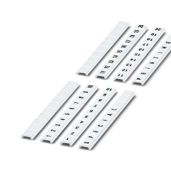 Phoenix Contact Original New 0808749:0001 ZBF 6,LGS:FORTL.ZAHLEN 1-10 - Zack marker strip