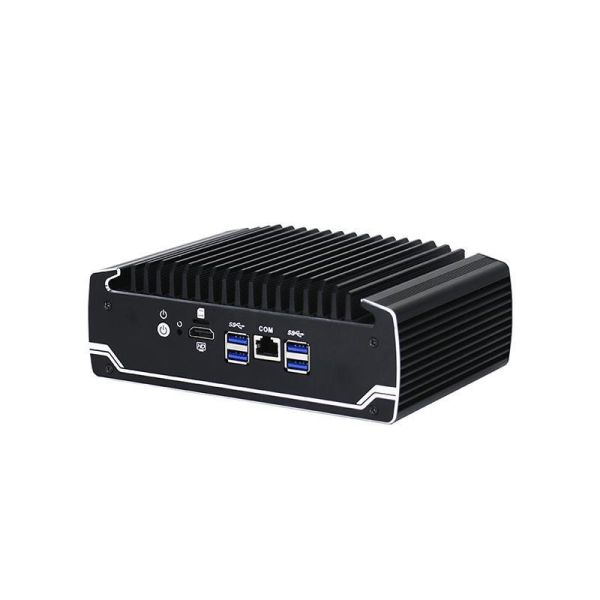 IBOX-501 N18 Fanless Industrial Mini PC Quad Core with 32 GB RAM and MSATA Slot