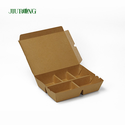 F Flute Burger Biodegradable Paper Container