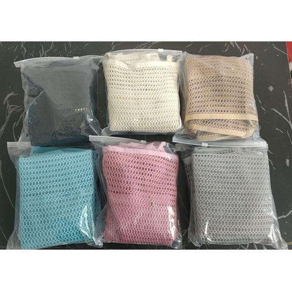 Reusable Mesh Beach Bag Custom Large Capacity Shoulder Bag for Women's Outdoor Travel