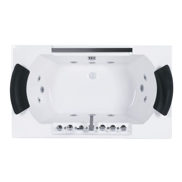 Джакузи ушата джакузи 1950x1300x780mm Ванная комната Drainer Freestanding