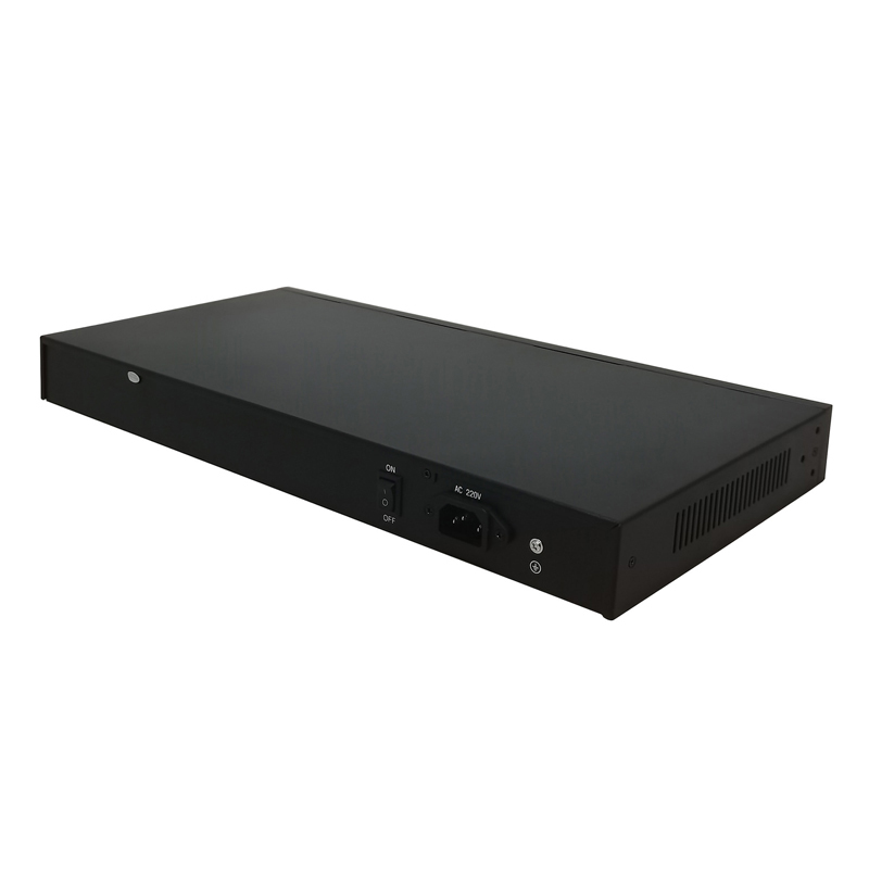 26 Port Gigabit Ethernet Switch 24 x Gigabit RJ45 Ports + 2 x Gigabit Uplink Ports 1U Rack Mount Unmanaged Network Switch TBC-S5024U-2G