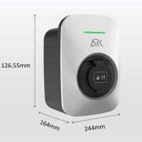La maison de chargeur à C.A. EV de clôture d'ABS emploient le chargeur de 7kw 32a Walbox Ev