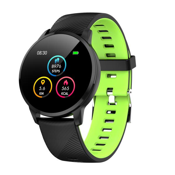 IP67 HS6620D MCU 170mAh Blood Pressure Monitor Smartwatch