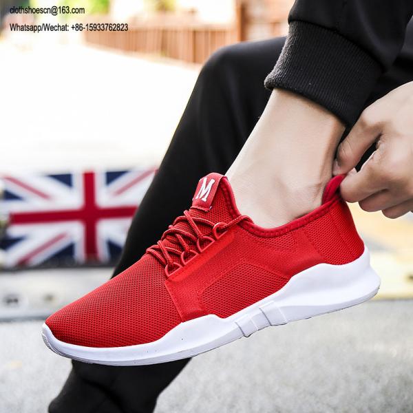 Mesh Fabric Breathable Shoes For Couples Light Weight Walking Shoes
