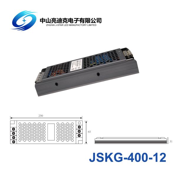 Водитель 400W электропитания светов прокладки 33.3A CB 12v Fanless делает водостойким