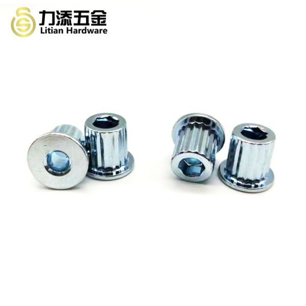 zinc plated Metal Screw Fasteners , IFI hexagon socket head cap screws