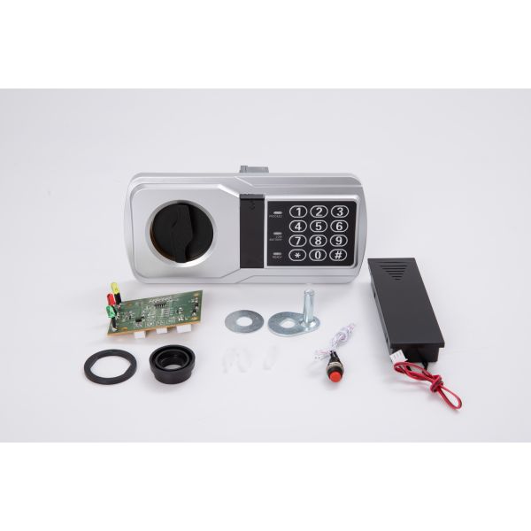 Colores personalizados Cerradura electrónica de seguridad con control electromagnético y luces indicadoras