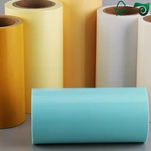 High Temperature Resistance Glassine Paper For Sticker Paper Liners White Yellow Blue 58g 120g