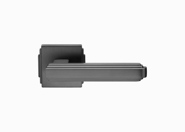 Wear Resistant Brass Door Handles 137mm 72mm Modern French Door Handles