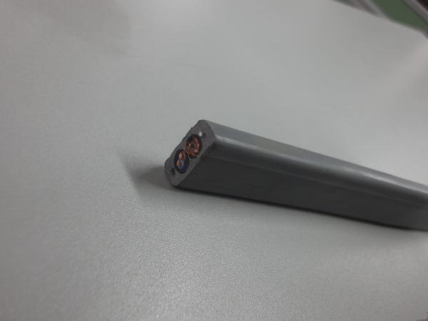 Flat Traveling TV Cable for Elevator with CE certificate TVVBPG 2x0.75+TV with Special PVC Jacket