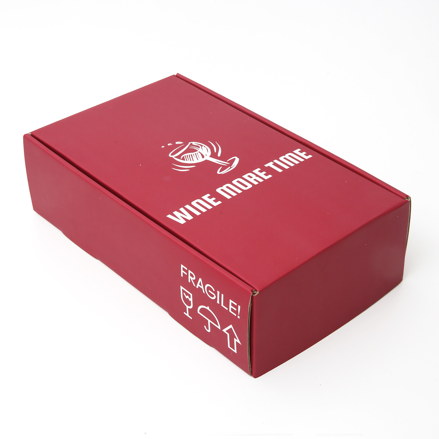 Коробка доставки вина отправителя гофрированной бумаги цвета Pantone