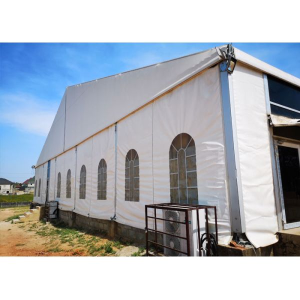White PVC Fabric 20x50m 2000 Seaters Church Event Marquee Tent