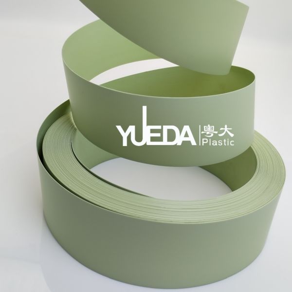 Fresh Light Green Edge Banding Skin Feeling Plastic Edgebanding Scratch Resistant