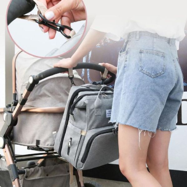 El múltiplo embolsa la bolsa de pañales plegable de nylon de la momia del pesebre 20L