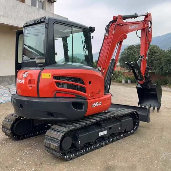 Kubota Excavator Used Mini U55-4 Original Construction Equipment 0.55tons