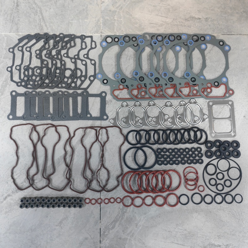 Cylinder Head Gasket Set Top Overhaul Kit for Komatsu 6D125-7 Diesel Engine