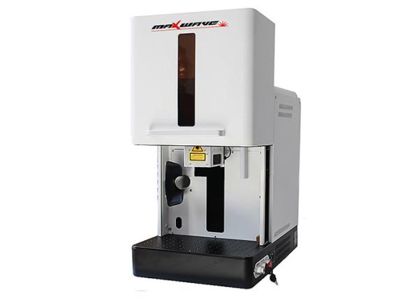 máquina de gravura do metal do laser da plataforma 3D de 110*110mm para a joia