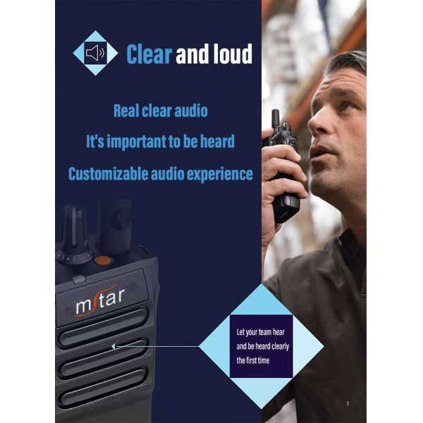 R7 DMR Intercom GPS Waterproof Long Range Two Way Radio Walkie Talkie for Professional Use
