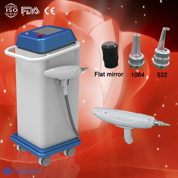 Portble all color tattoo removal nd yag laser tattoo removal machine