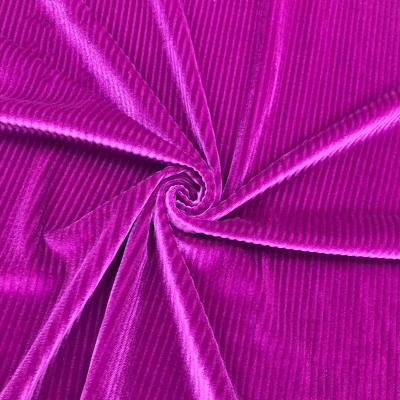 230-300gsm Striped Corduroy Velvet Fabric Velvet Upholstery Material