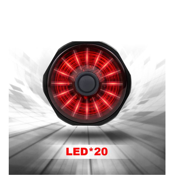 ROHS Bike And Cycle Accessories Tail Light USB Charging Seatpost Mounting