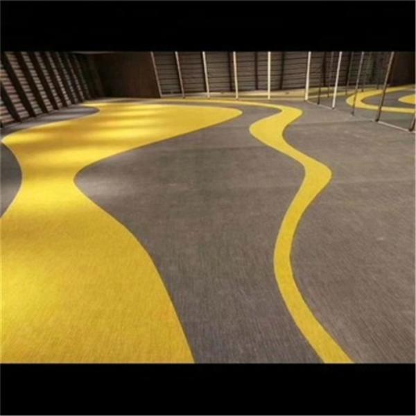 High End Woven Floor Covering PVC Vinyl Material 17m Length Hot Resistant