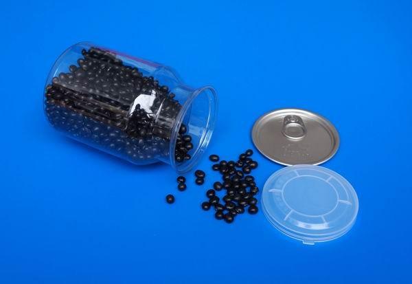 480Ml Plastic Storage Canisters Food Grade PE Lid 81 * 121MM 	40℃ Resistance