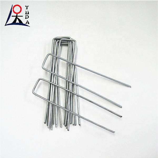 Landscape Staples U Type Pin Nail Wire Steel Pegs Sod Staples For Garden