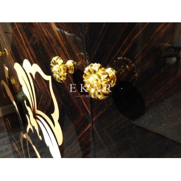 antique wooden bedroom design wardrobe TC001